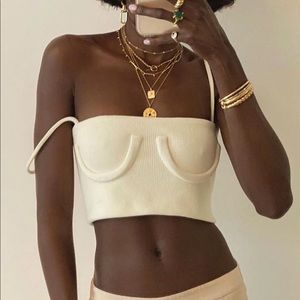 Orseund Iris Tube Tank in Ivory